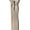 Natural, variant on Unique Invisible Zipper 14"-Medium Gray