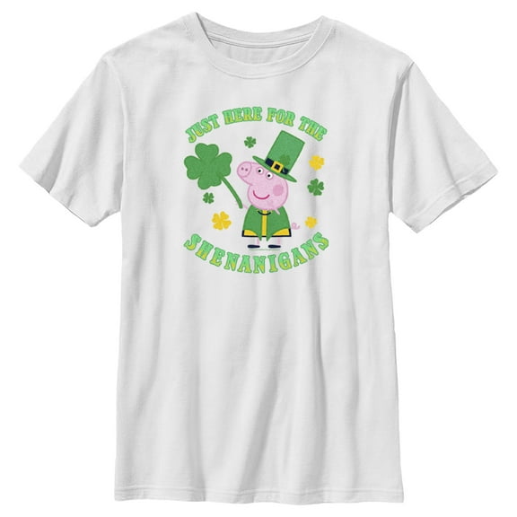Boy's Peppa Pig Family Boxes Graphic T-Shirt
