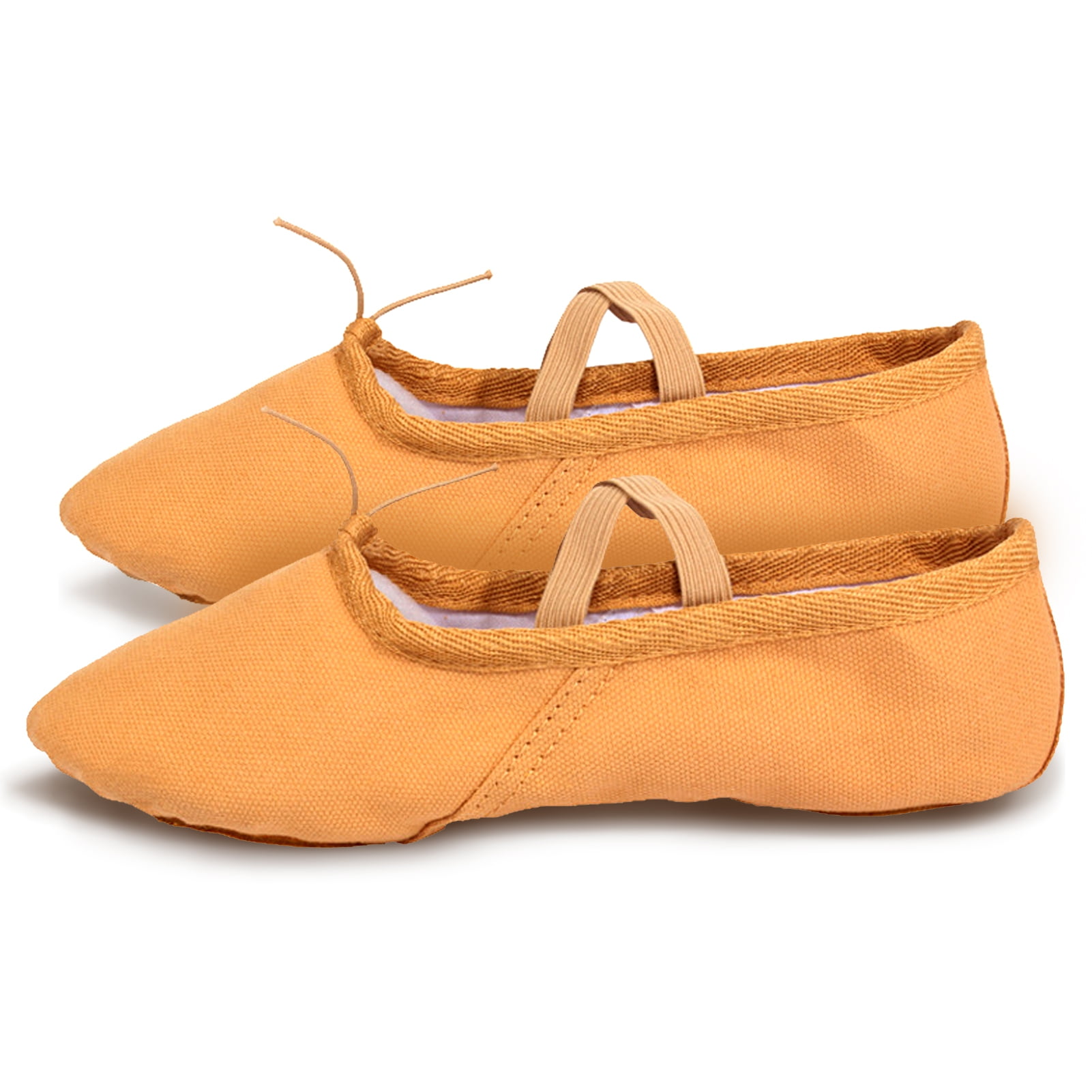 Yesbay Kid Adult Canvas Soft Ballet Dance Shoes Pointe Dancing