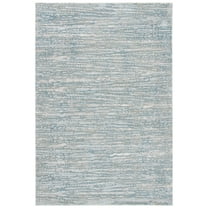 SAFAVIEH Valencia Charmaine Abstract Area Rug, Light Grey/Blue, 8' x 10'