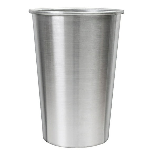 1Set Flower Pot Bucket Round Silver Aluminum for Planting Indoor Use Home Decor