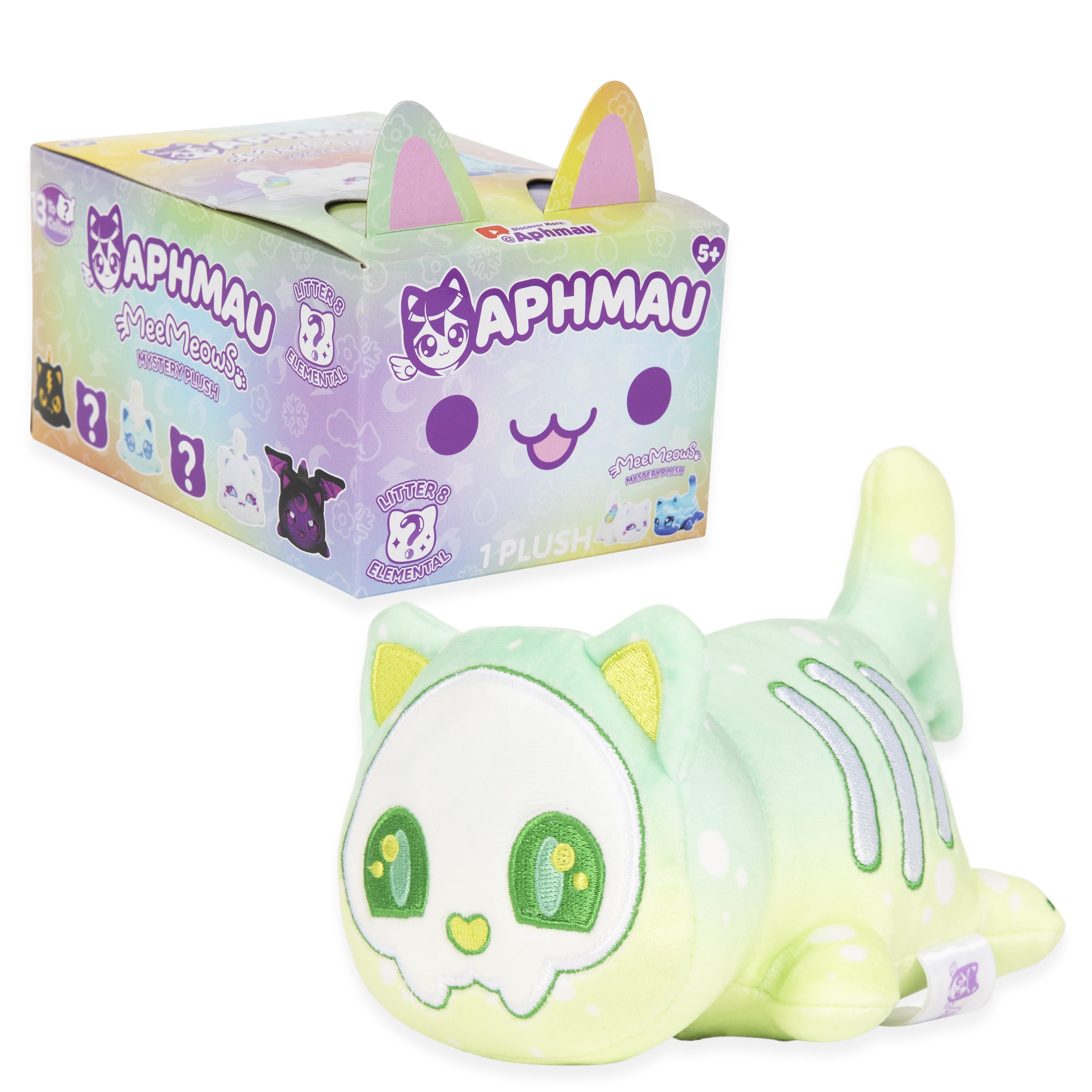 Aphmau 6" Mystery MeeMeow Plush - Series 8 - Elemental Ages 5+