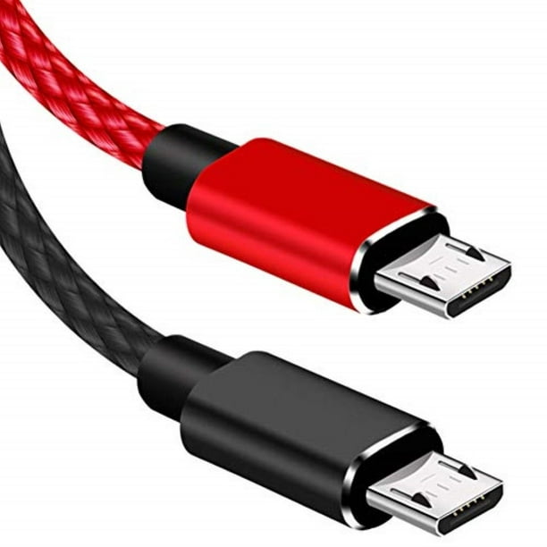 Câble de charge pour manette PS4, cordon de données SCOVEE tressé
