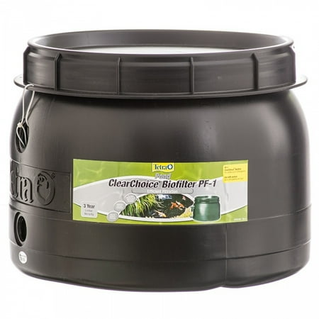 Tetra Pond Clear Choice Bio Filter PF1 Ponds up to 1,200 Gallons - For Pumps up to 550 GPH