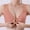 Coffee, variant on Front Closure Bra For Womens Lace Comfort Wireless Full Coverage Womans Sleep Bra