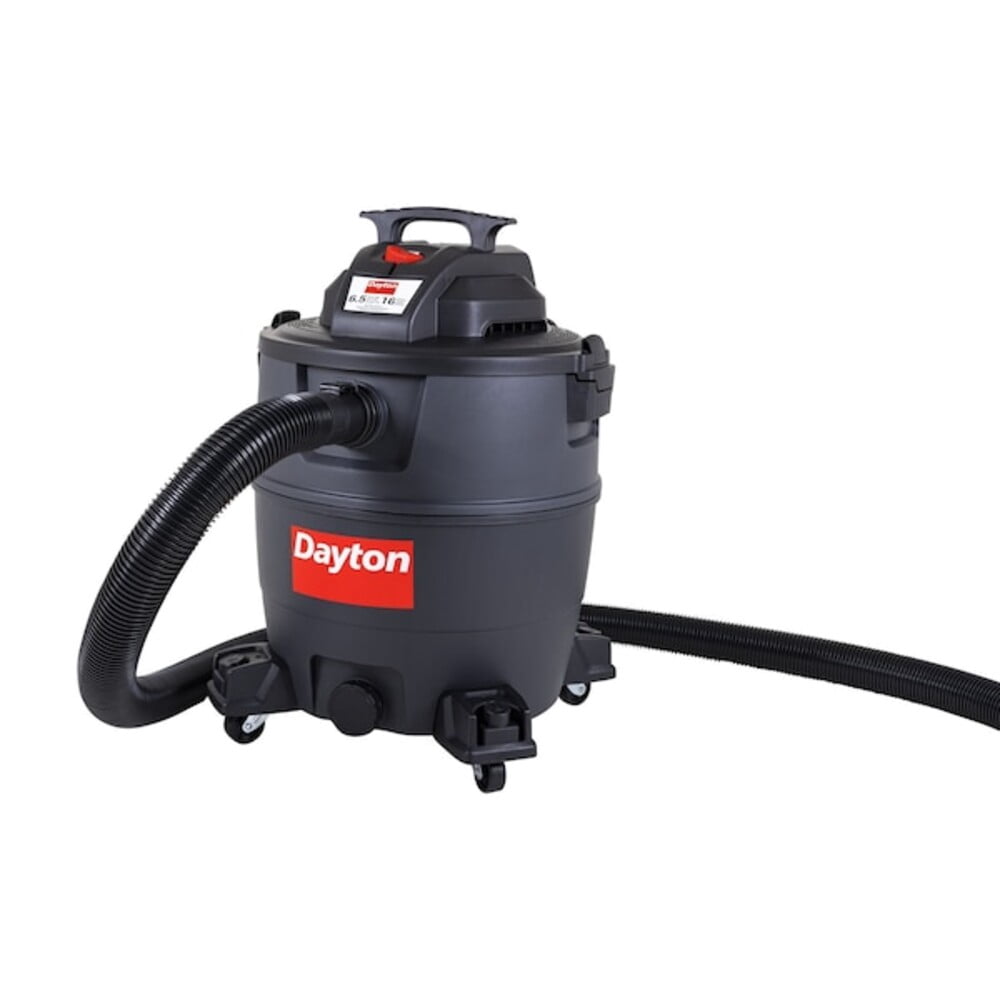 Dayton General Purpose Wet/Dry Vacuum, 16 gal, 1,080 W 61HV85