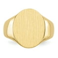 thumbnail image 4 of 14K Yellow Gold Men's Signet Ring Size 9, 4 of 6