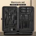 thumbnail image 2 of 8/12/15/20/24 pcs Manicure Cutters Nail Clipper Set Household Stainless Steel Ear Spoon Pedicure Scissors Tool For Beauty, 2 of 9