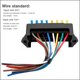 thumbnail image 4 of Caja de fusibles premium de 8 vías con cables, portafusibles de cuchilla estándar universal, bloque de fusibles para automóvil, con fusibles de cuchilla estándar gratuitos, 4 of 5