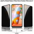 thumbnail image 6 of VIESUP 2PACK Screen Protector Compatible with Samsung Galaxy A11 6.4" Anti-spy , Easy Installation Anti-Scratch Privacy Tempered Glass Screen Protector, 6 of 6