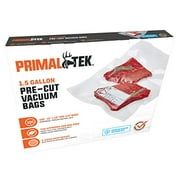 PrimalTek Pre-Cut Vacuum Sealer Bags - BPA-Free Vacuum Seal Bags, Microwave, Freezer and Boil Safe, Compatible with Most Vacuum Seal Machines (15? x 18?)