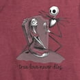 thumbnail image 3 of The Nightmare Before Christmas - True Love Never Dies - Women's Short Sleeve Graphic T-Shirt, 3 of 5