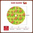 thumbnail image 3 of KLL Cartoon Turtles 1 Christmas Tree Skirt 48" ,Party Decorations Farmhouse for Christmas Decorations Holiday Party, 3 of 6