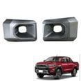 thumbnail image 5 of 1Pair Car Front Bumper Fog Light Lamp Hoods Housing Cover Replacement for Toyota Hilux Rocco 2020 2021, 5 of 5