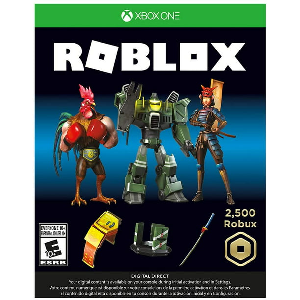 Roblox 2500 Robux, 3 Roblox Exclusive Avatars and 3 Roblox Accessories ...