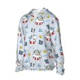 thumbnail image 2 of Haiem Swimming Shark UPF 50+ Fishing Shirts for Men Long Sleeve UV Sun Protection Hoodie Non-Mask Outdoor Hiking Shirts, 2 of 8