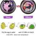 thumbnail image 2 of Rndom 1 Egg Easter Dinosaur Eggs Hatching Dino Egg Grow in Water Crack Easter Basket Stuffers Birthday Easter Gifts Party Favors for Toddler Kids 3-10 Boys Girls, 2 of 7