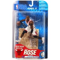 McFarlane NBA Sports Picks Series 17 Derrick Rose Action Figure (White Jersey)