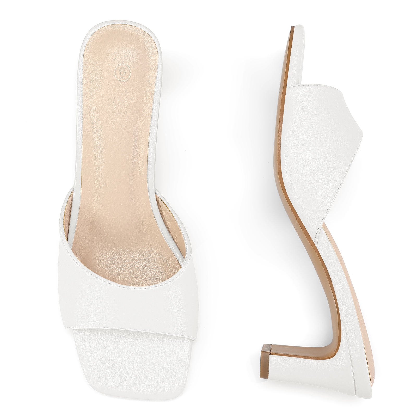 Bocca Women's Block Heel Square Toe Slip-On Mule photo 4