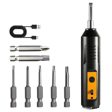 

DUAONETS Brushless Electric Screwdriver Household Small Multi Function USB Rechargeable Dual Purpose Lithium Electric Drill