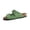 Green, variant on Dual Strap Cork Sandals for Women Hook And Loop Fastener Suede Upper Flat Cork Insole Daily Summer Footwear Indoor Outdoor Casual Wear Red 36