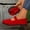 Red, variant on Women's Lightweight Knitted Loafers Casual Flat Shoes Comfortable Boat Shoes Flat Bottomed Breathable Shoes Beige 7