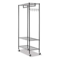 thumbnail image 2 of Alera ALEGR363618BL Wire Shelving Garment Rack, Black, 2 of 3