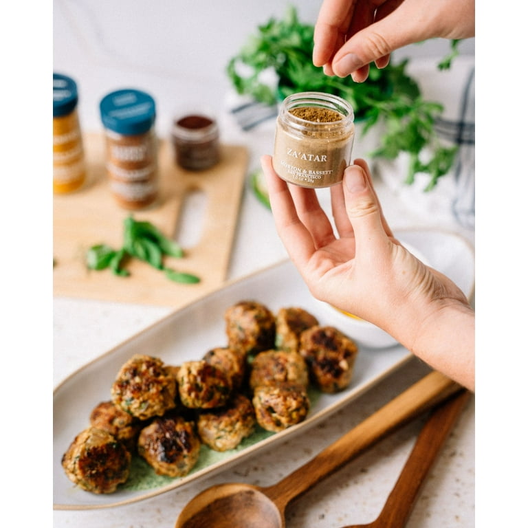 Morton & Bassett Za'atar Seasoning, 1oz, Herby Spice Blend