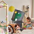 thumbnail image 5 of Laundry Basket Collapsible Organizer Storage Basket for Boys Girls Laundry Toy Bins Gift Baskets Bedroom Clothes Children Nursery-Style 3-, 5 of 5