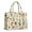 Colorful Mushroom Label, variant on Large Capacity Tote Bag,Colorful Mushroom Insect Light Pattern Handbag Fashion Luxury Tote Bag,15.7"x13"x 5.1" Inches,Laptop Compatible