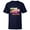 Navy, variant on Disney and Pixar’s Cars Lightning Spring to the Finish Line - Short Sleeve T-Shirt for Kids - Customized-Royal