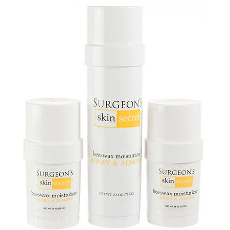 Surgeon's Skin Secret 3 piece Travel Set - Honey/Almond