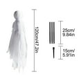 thumbnail image 3 of HavenCraft Halloween Glowing Holding Hands Witch Decorations Large Light Up Holding Hands Screaming Sound Activated Sensor Halloween Decor Outdoor for Home Outside Yard Garden White, 3 of 9