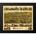 thumbnail image 2 of Bailey 24x20 Black Modern Framed Museum Art Print Titled - Highlandville Massachusetts - Bailey 1887, 2 of 5