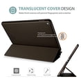 thumbnail image 5 of ProCase iPad 9.7 Case (Old Model) 2018 iPad 6th Generation / 2017 iPad 5th Generation Case - Ultra Slim Lightweight Stand Case with Translucent Frosted Back Smart Cover for iPad 9.7 Inch –Brown, 5 of 7
