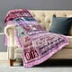 thumbnail image 2 of LHSHID 17th Birthday Gifts for Girls Happy 17th Birthday Decorations for Girls 17 Year Old Girl Birthday Gift Ideas for Daughter Sister Niece Bestie Flannel Blanket 40x50in, 2 of 6