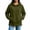 Army Green, variant on Women's Athletic Hoodies with Pocket Pullover Long Sleeve Hooded Blouses for Everyday Gym Workout Wear Fall Winter Casual Blouses