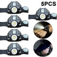 thumbnail image 3 of 5 Uds LED Linterna Muñeca Antorcha USB Recargable Al Aire Libre Camping Lámpara Impermeable, 3 of 9