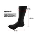 thumbnail image 3 of 8uds. Calcetines térmicos transpirables con calefacción eléctrica unisex para esquí en invierno y ciclismo, 3 of 5