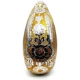 thumbnail image 2 of 5MOONSUN5's Handcrafted TEARDROP Cremation Urn with hand engraved - Memorial URN for Human Ashes, Adult URN for Funeral, Burial, Columbarium or Home, Adult 200 Cubic Inches with Velvet Bag Gold, 2 of 10