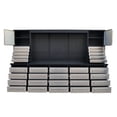 thumbnail image 3 of Stainless Steel Storage Chest, 7-Ft, TMG Heavy Series™, 22 Drawer, Top Cabinets, All-in-One Welded Frame, Keyed Alike Locks, TMG-SC22DS, 3 of 5
