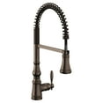 thumbnail image 1 of Moen S73104ORB Weymouth One-Handle Spring Pulldown Kitchen Faucet with Power Boost, Oil Rubbed Bronze, 1 of 5