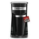 thumbnail image 1 of Elite Gourmet EHC113 Cafetera compacta personal de una sola porción incluye 14 oz. Taza de viaje térmica interior de acero inoxidable compatible con filtro reutilizable de posos de café negro Elite Gourmet NA, 1 of 9