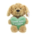 thumbnail image 4 of Medium Dog Plush with Love You Fur-ever Heart, Brown and Green, Mother's Day by Way To Celebrate, 4 of 4