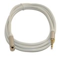 thumbnail image 2 of 8ft Metal Shell 3.5mm 4 Conductor TRRS/3 Band + Mic/Video EXTENSION Cable, 2 of 2