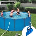 thumbnail image 3 of Soporte para manguera de piscina (30-37 mm) Soporte para manguera de agua para piscina Soporte para manguera de piscina Protección antitorceduras de plástico JFHHH pequeña, 3 of 5