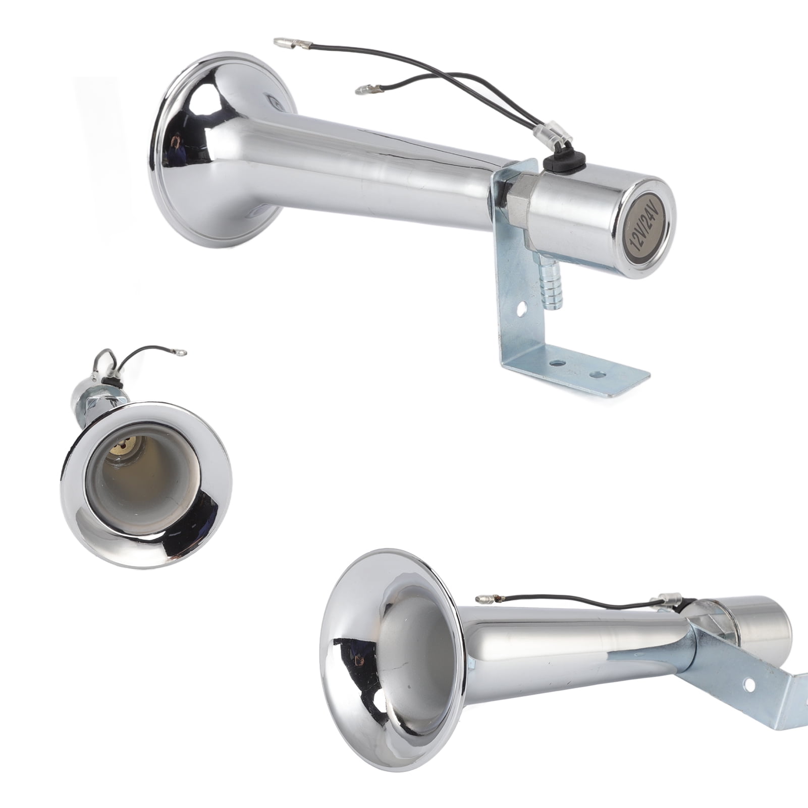 Bocina De Aire Para Vehículos - 150 DB, 12V/24V, Tipo Trompeta, 44 Cm, Para Camiones O Coches