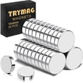thumbnail image 1 of TRYMAG Magnets, 12x3mm 30Pcs Small Round Magnets for Fridge, Whiteboard, Locker, Crafts, Scientific Models, 1 of 6