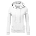 thumbnail image 2 of LEAVINGSUO Cardigan Sweaters for Women,Women Ladies Solid Hooded Pocket Long Sleeve Sweatshirt Pullover Tops Shirt, 2 of 6