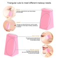thumbnail image 2 of Licuadora de esponja de maquillaje de 48 piezas compatible con mezcla de curvas de cara, sin látex, pequeña cuña en forma suave, aplicador de esponja de belleza compatible con W Afortunado Sencillez, 2 of 4